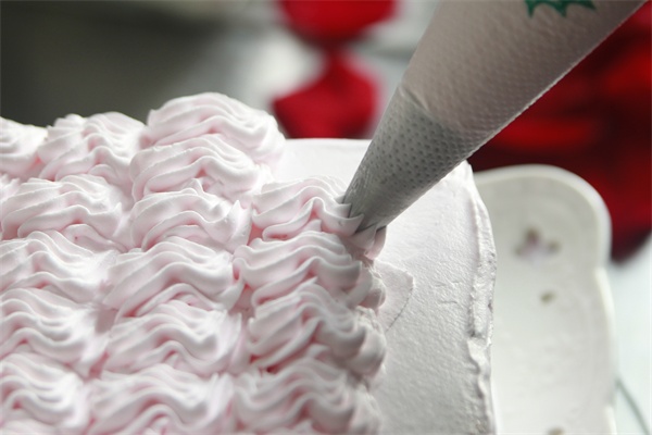 玫瑰情人节蛋糕