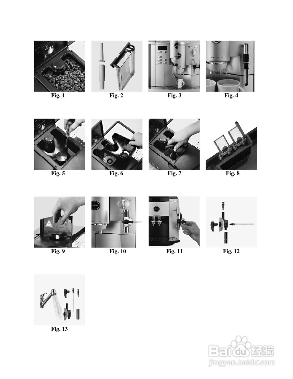 JURA IMPRESSA S95咖啡机使用手册:[1]