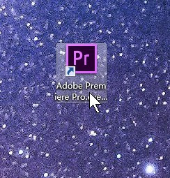 pr premiere方法/步驟 1 雙擊pr的快捷方式圖標 啟動 premiere