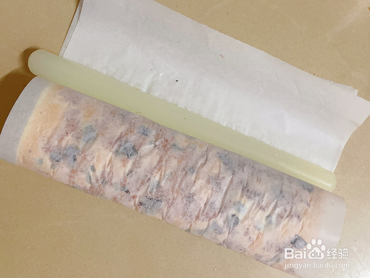 香葱肉松蛋糕卷的做法