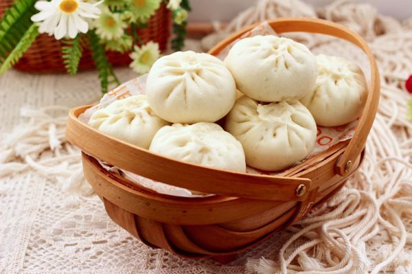 #美食视频挑战赛#鹅蛋扇贝西葫芦蒸包