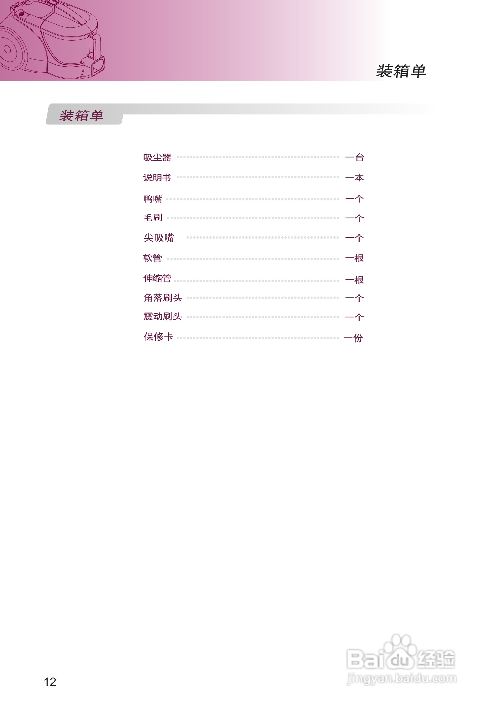 LG VC3116GHTV吸尘器说明书:[2]