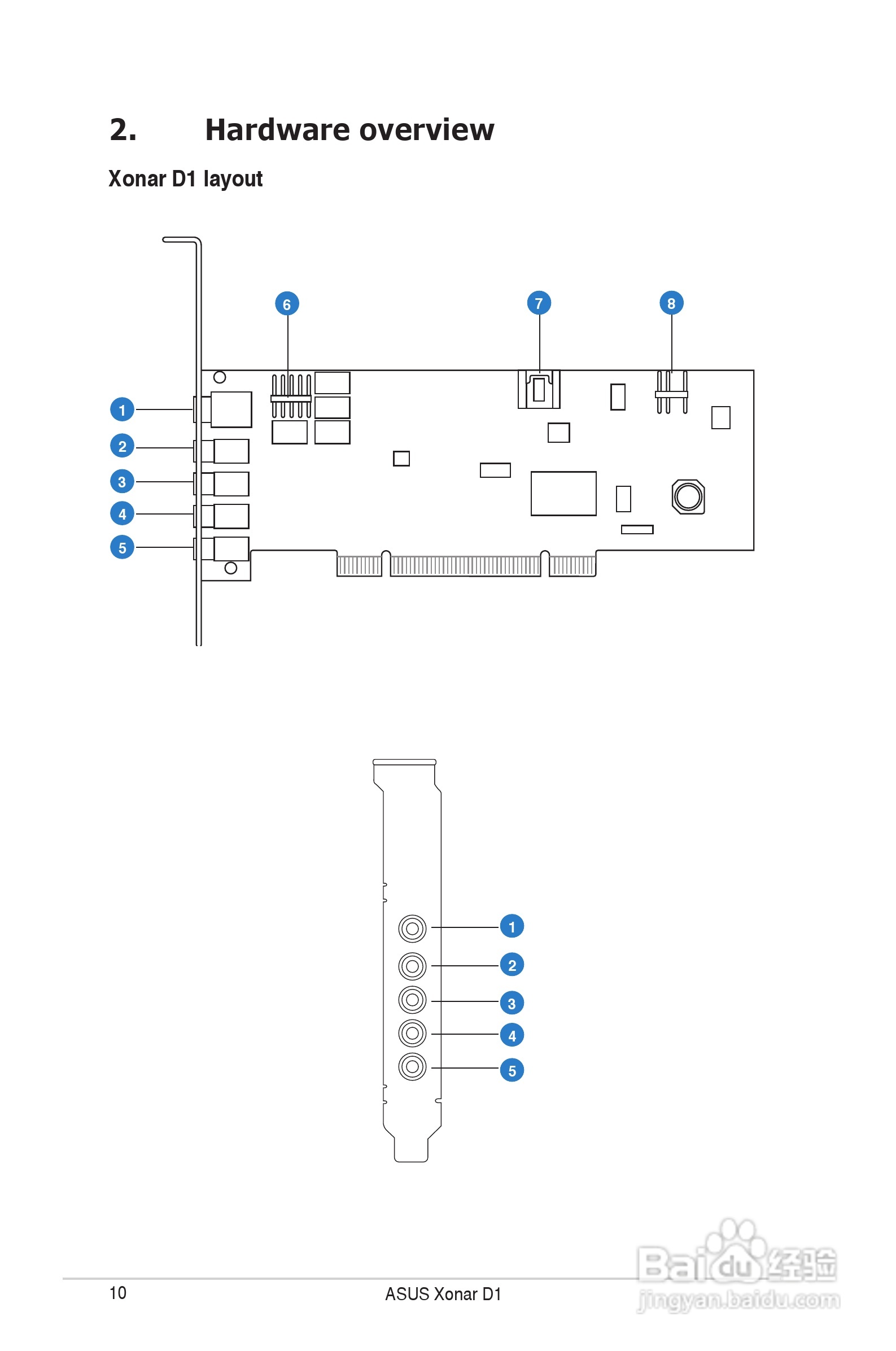 华硕Xonar D1声卡英文版说明书:[1]