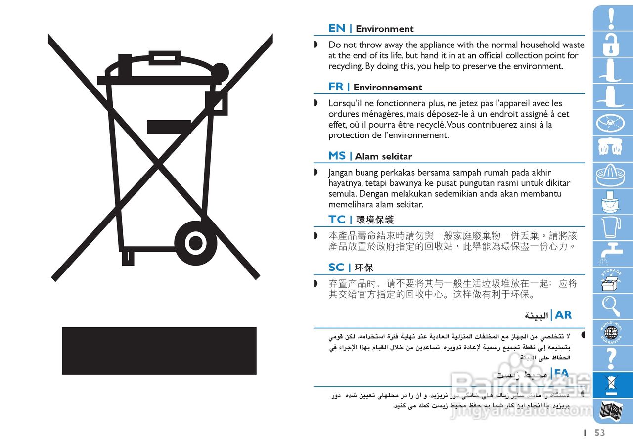 Philips HR7774果汁机用户手册:[6]