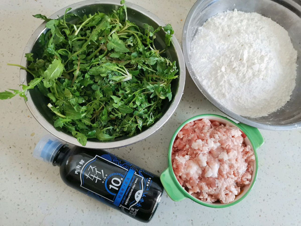 酸汤荠菜鲜肉馄饨