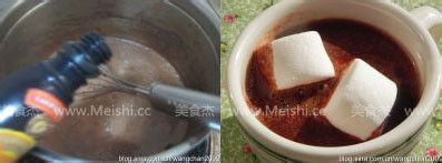 怎么制作热巧克力配棉花糖