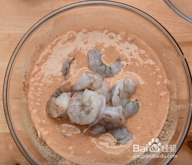 啤酒虾炸玉米饼