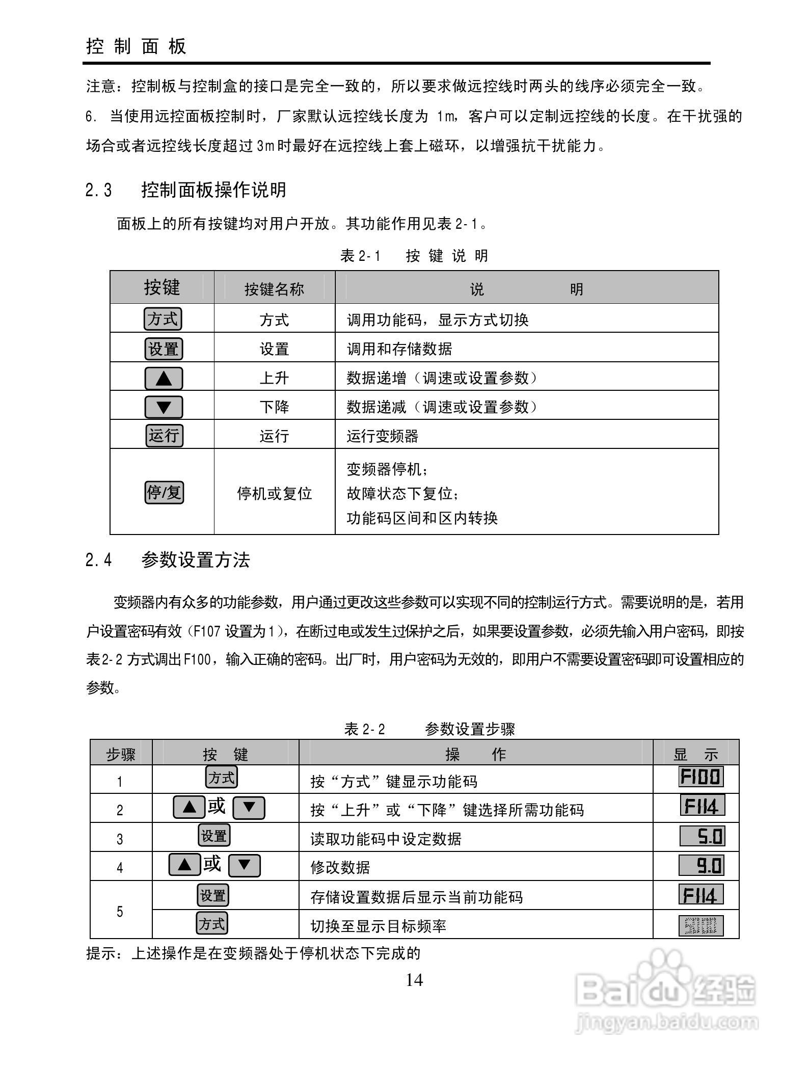 欧瑞QC2000-4500T3变频器使用说明书:[2]