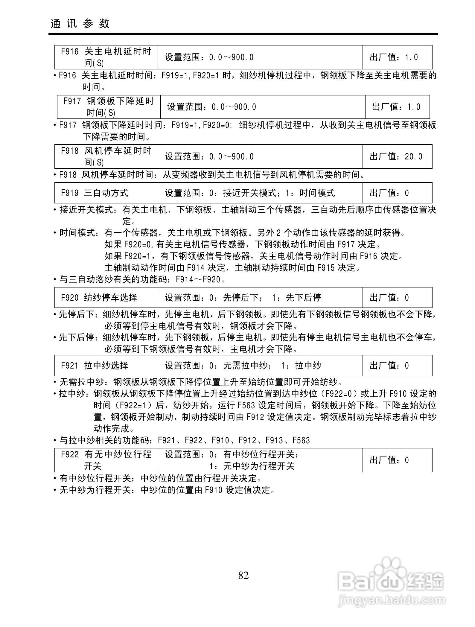 欧瑞传动XS1000-0300T3变频器使用说明书:[9]