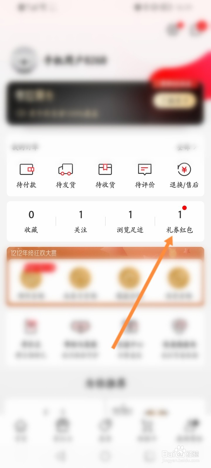 考拉海购怎么查看黑卡消费金余额