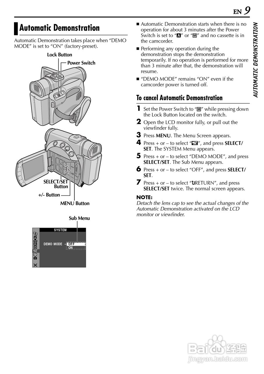 胜利JVC GR-D200数码摄像机使用说明书:[1]