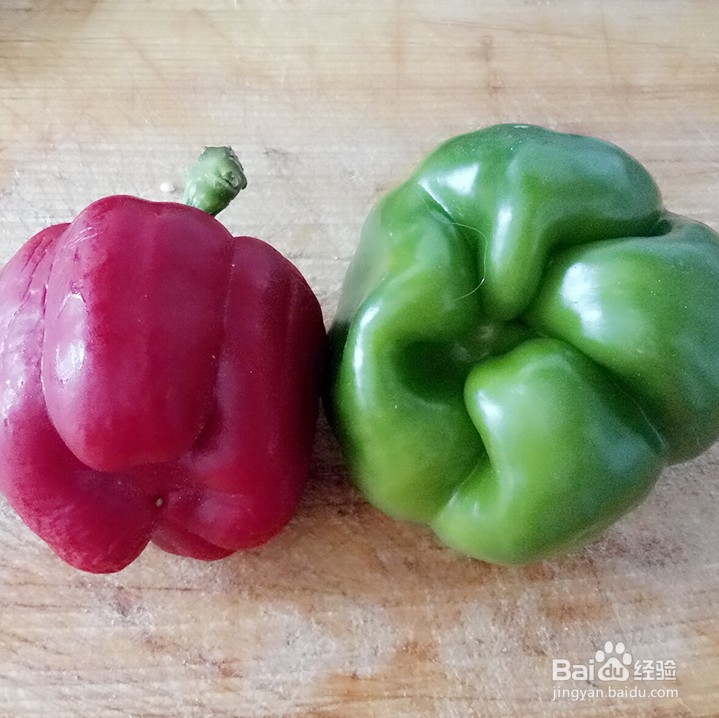 彩椒肉段的做法