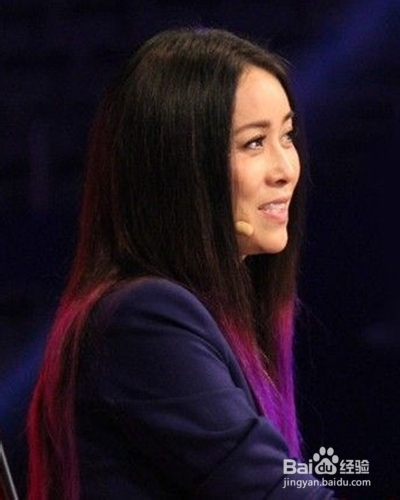 女星染发发型示范 五彩缤纷任你挑