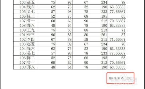 Excel怎么设置页脚右边显示第几页/总共:几页