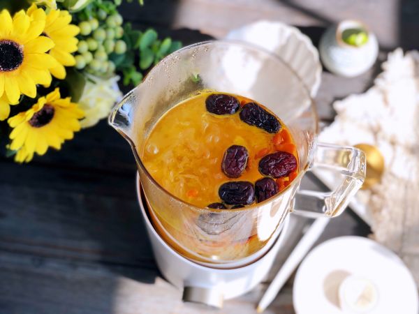 南瓜红枣银耳汤