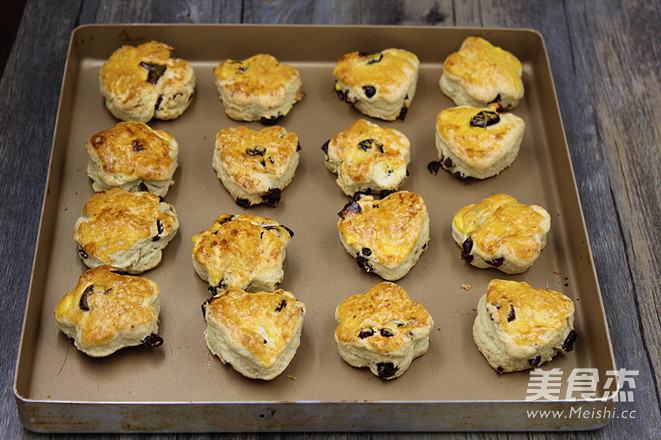 蔓越莓淡奶油司康