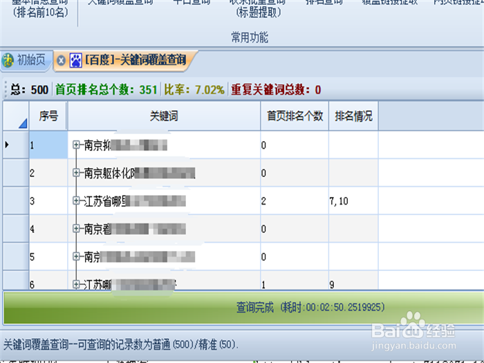 怎么查关键词覆盖率（网销客）