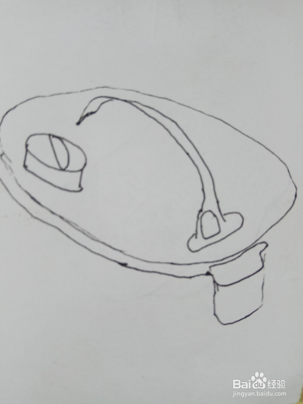 怎样画儿童简笔画电饭锅？