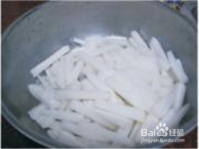 腌脆萝卜条的做法