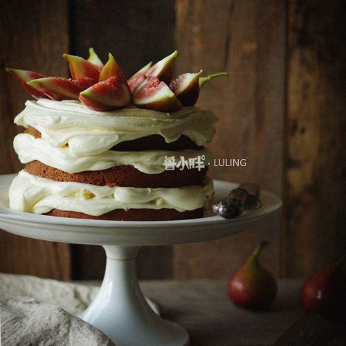 无花果奶油蛋糕