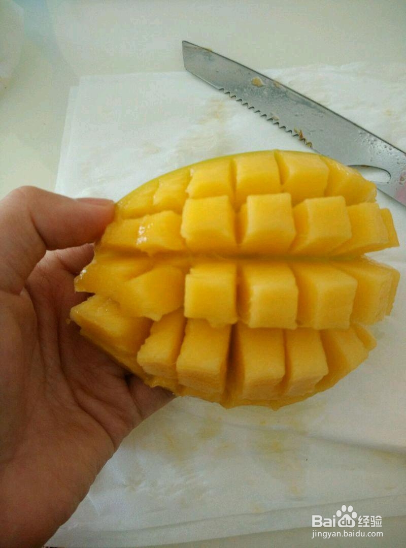 香味浓郁的芒果西米露