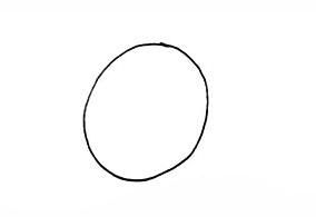 手绘简笔画之西瓜的画法