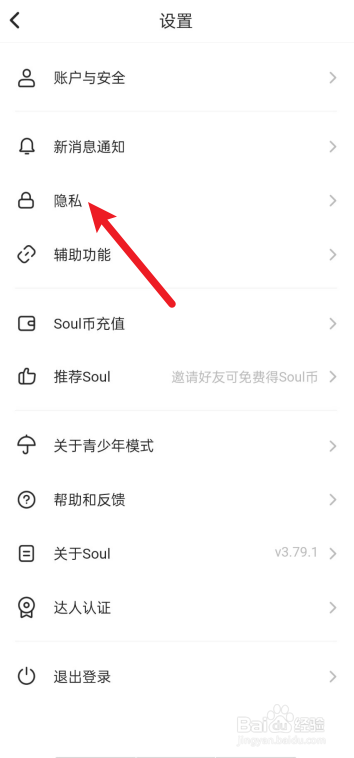 soul怎么设置隐身状态
