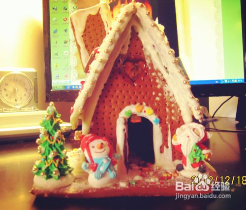 圣诞姜饼屋的做法~