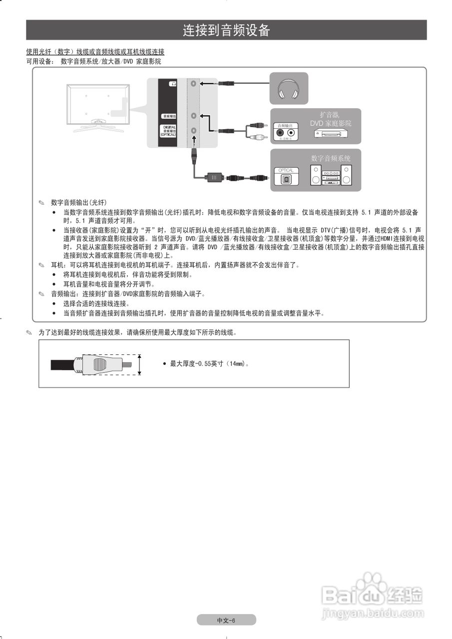 三星UA46C7000WF液晶彩电使用说明书:[1]
