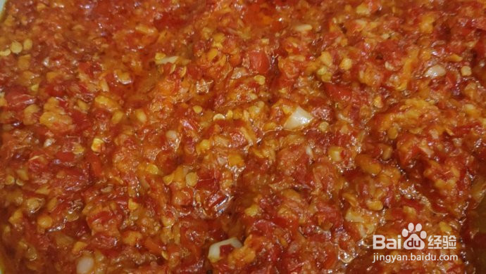 手工红油辣椒酱的做法