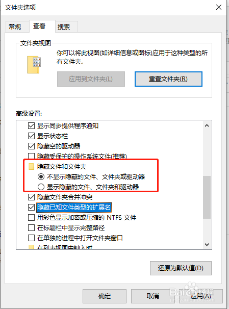 怎么显示隐藏的文件内容
