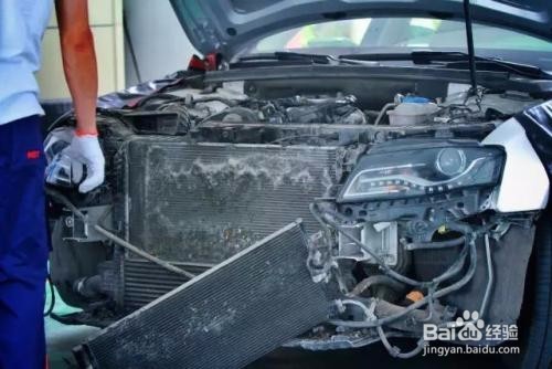 怎样清除汽车水壶里的油