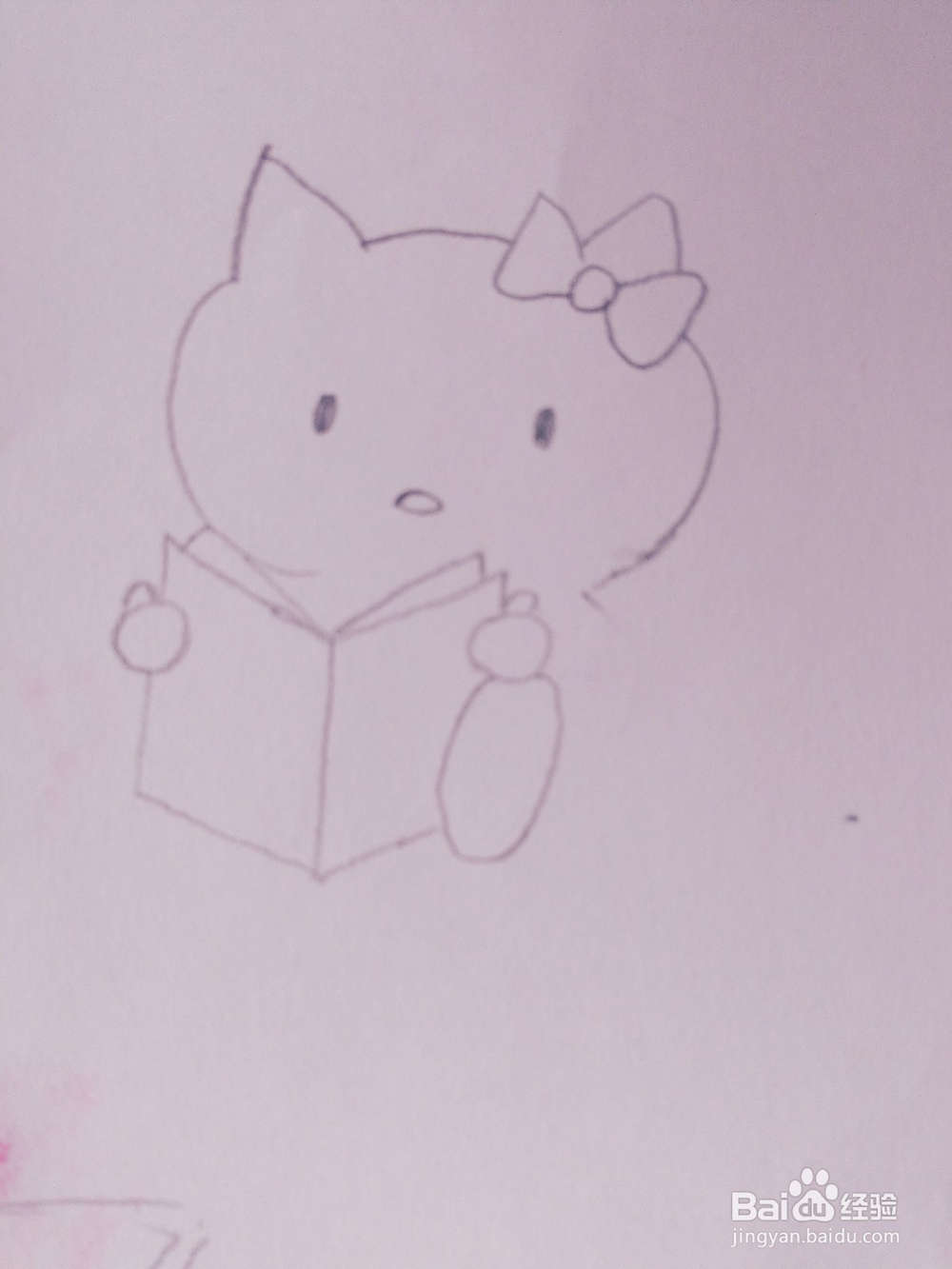 小猫的简笔画