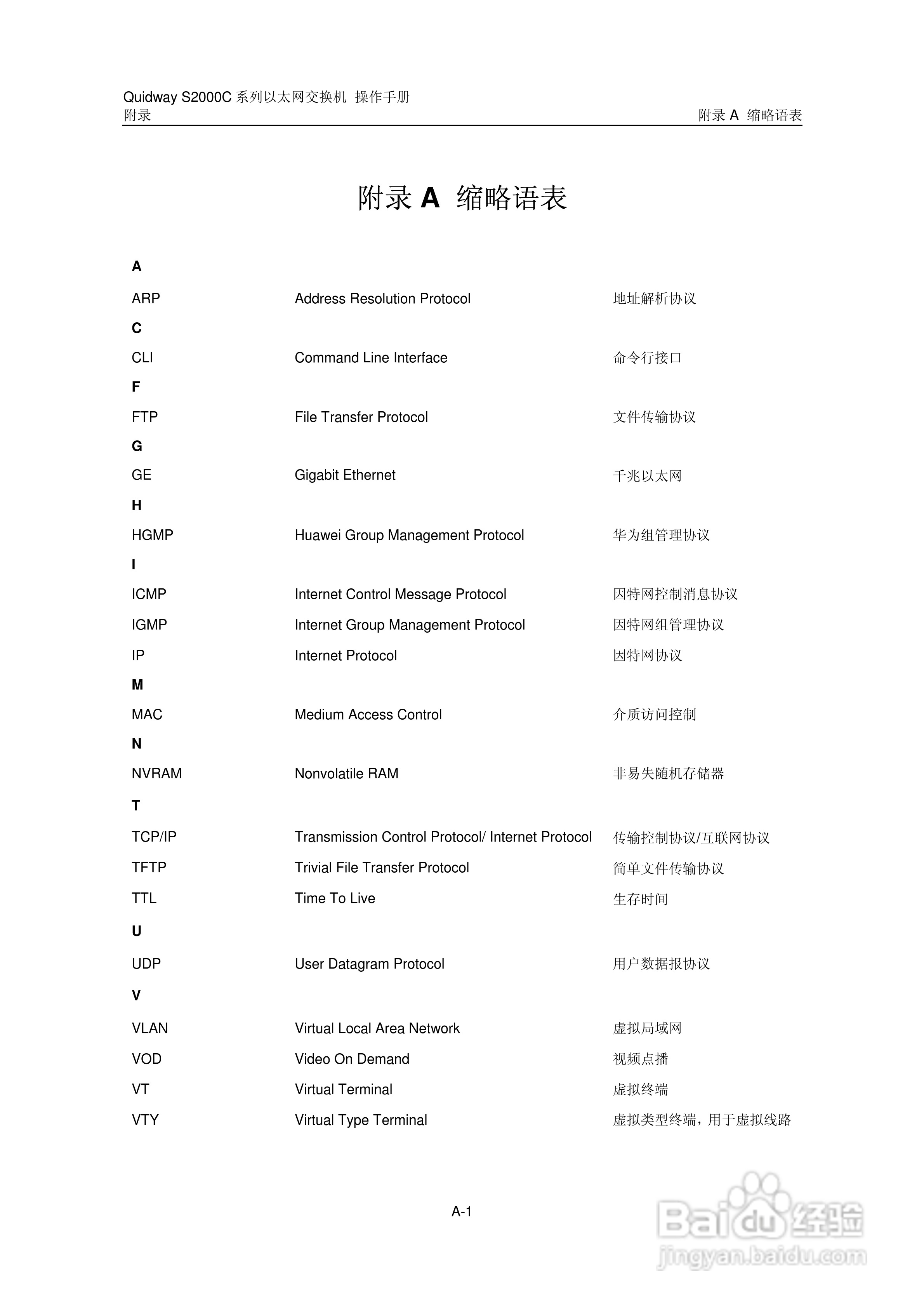 华三交换机S2000C形说明书:[13]
