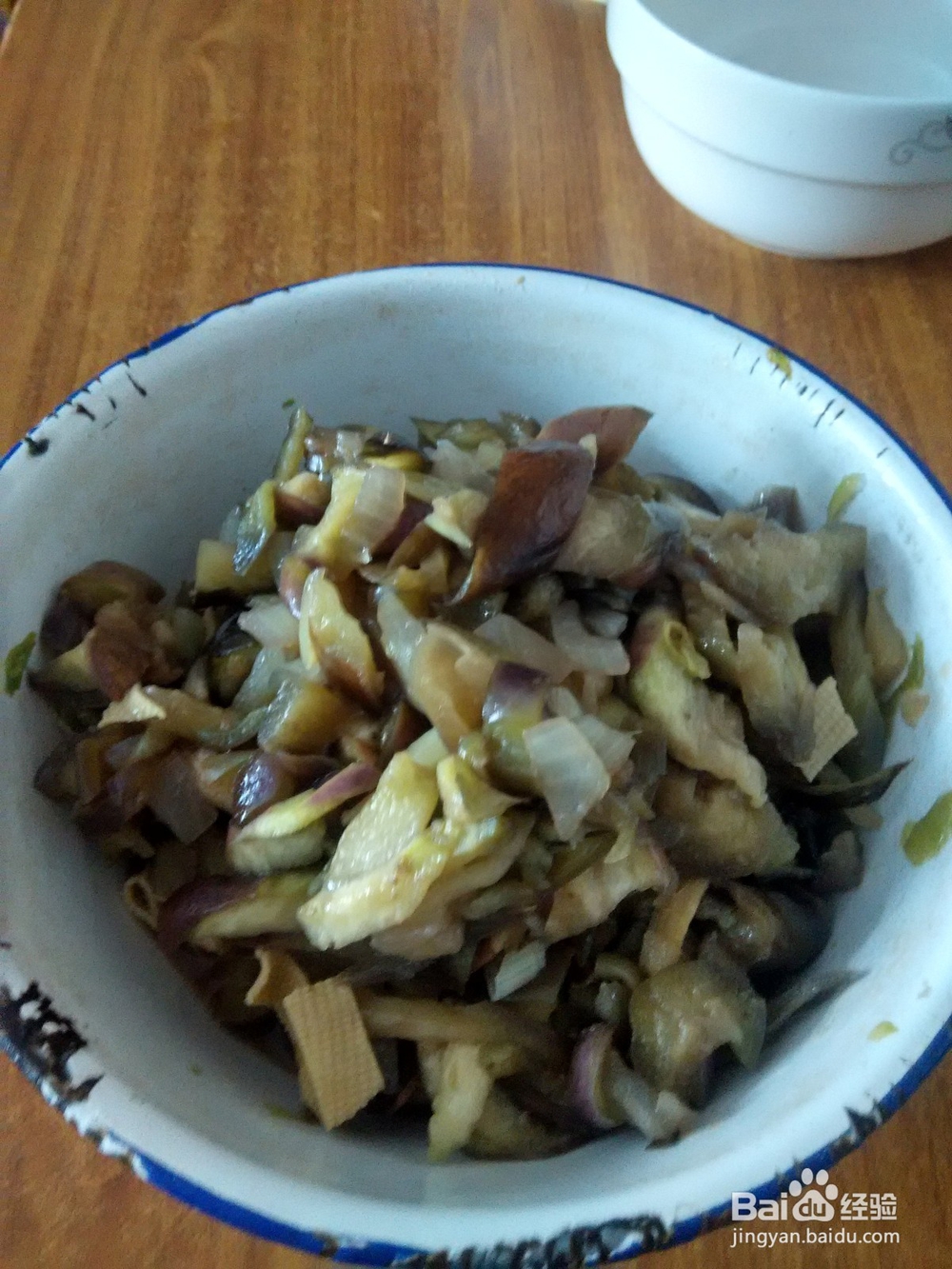 洋葱丝炒茄子丝