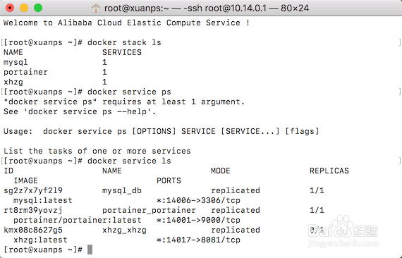 docker swarm 构建运行 springboot