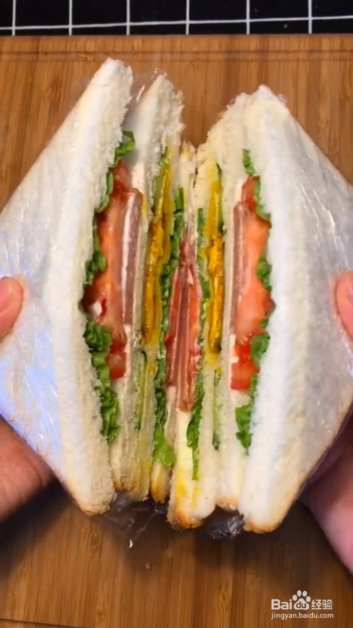 怎么制作早餐三明治