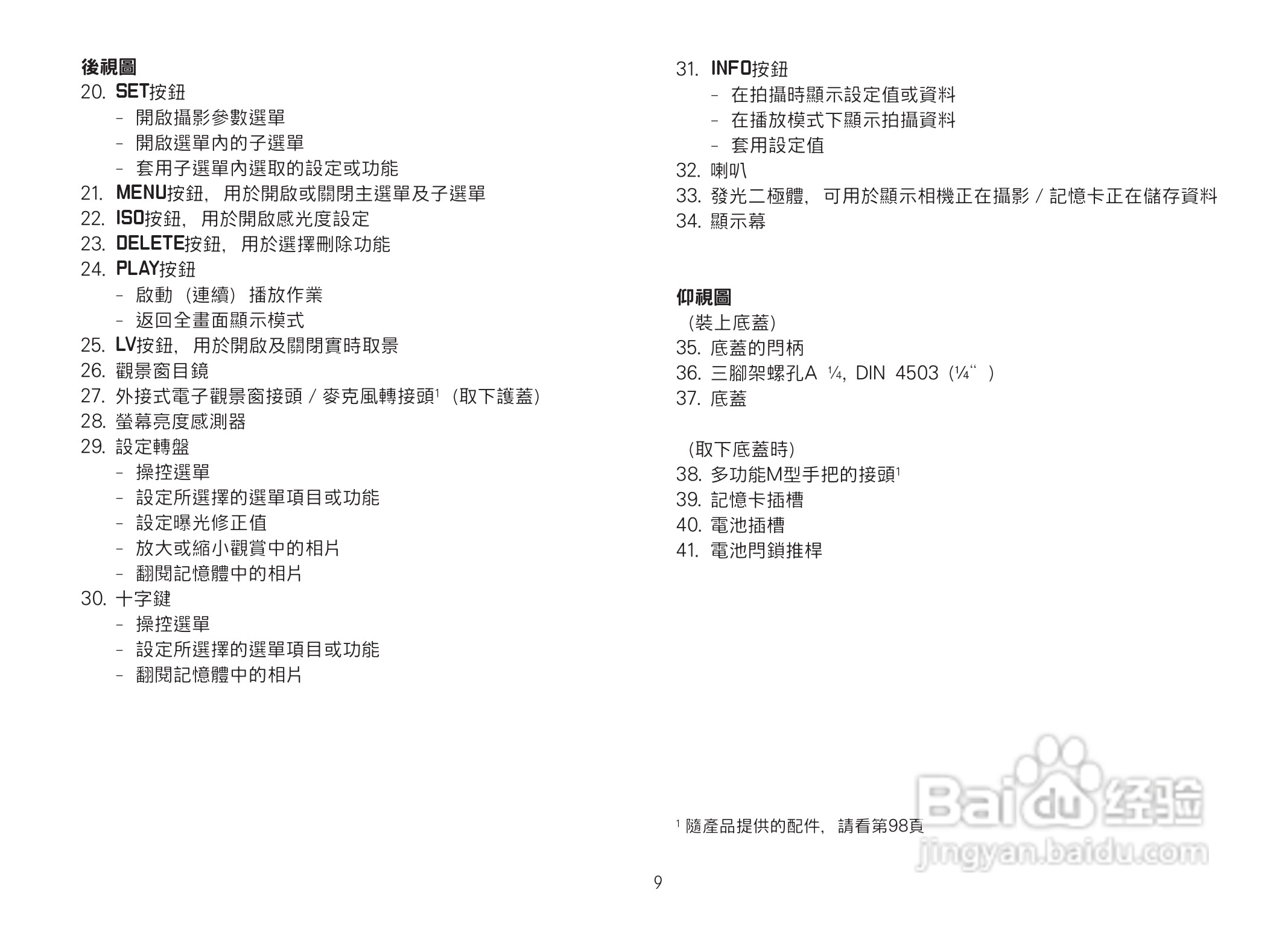 LEICA M数码相机说明书:[2]