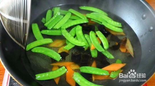 如何做荷兰豆炒虾仁
