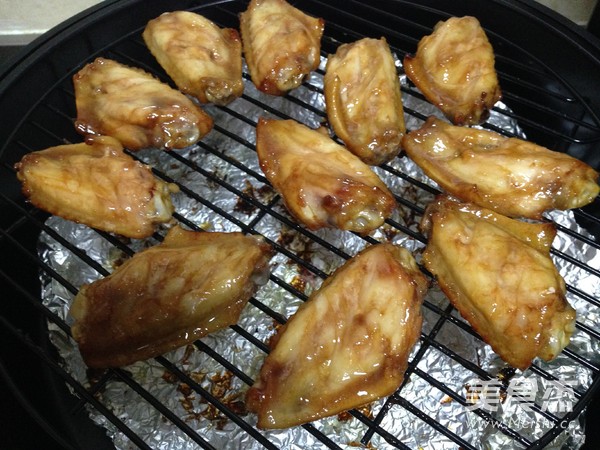 叉烧烤鸡翅的做法