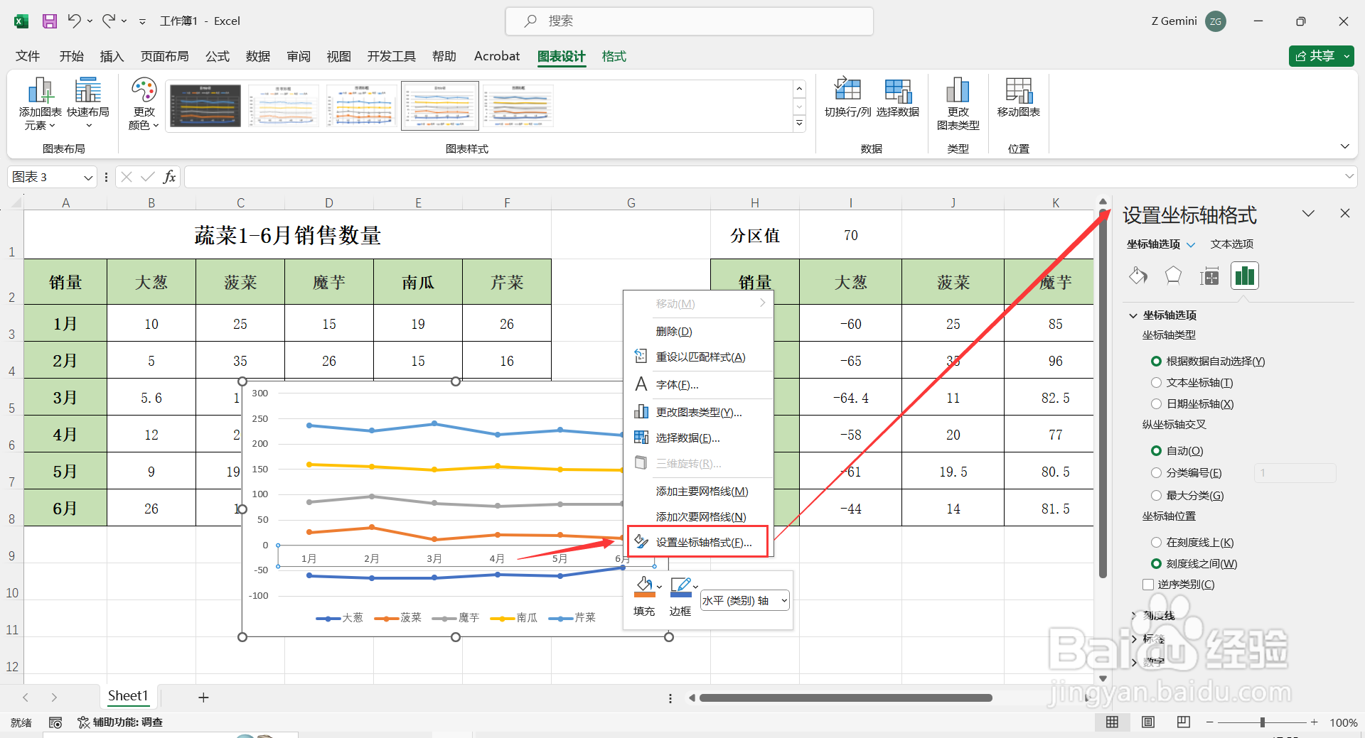 如何在Excel中制作多层折线图？