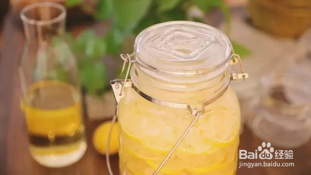 黄柠檬醋的做法