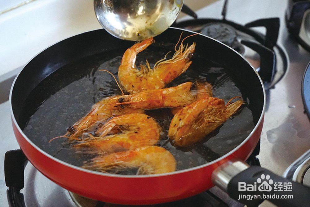 吃货美食-茄汁大明虾!