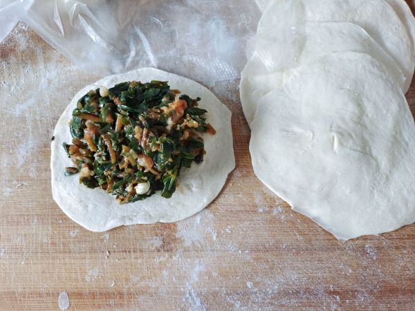 消暑热吃马齿苋肉包