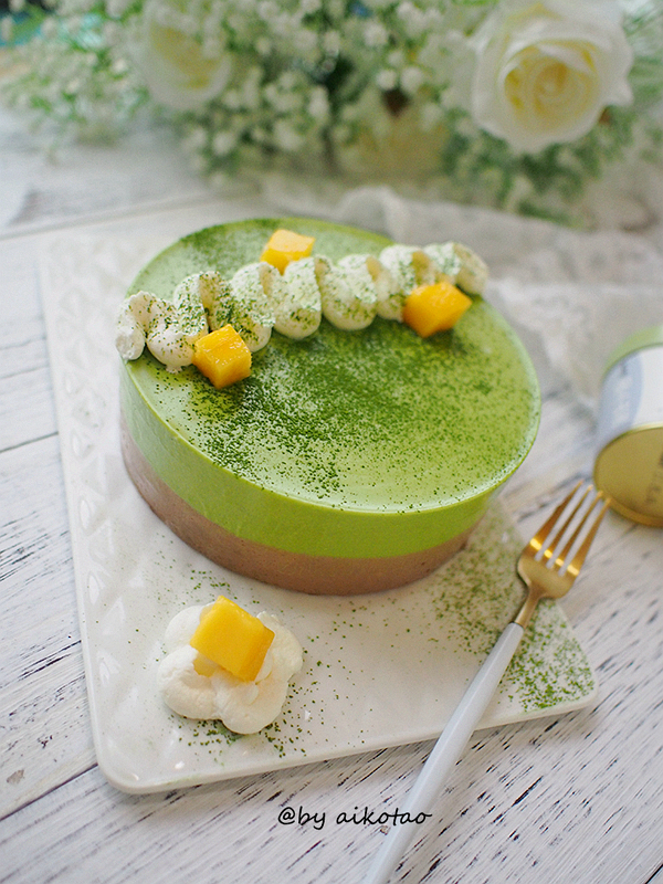 巧克力抹茶慕斯蛋糕