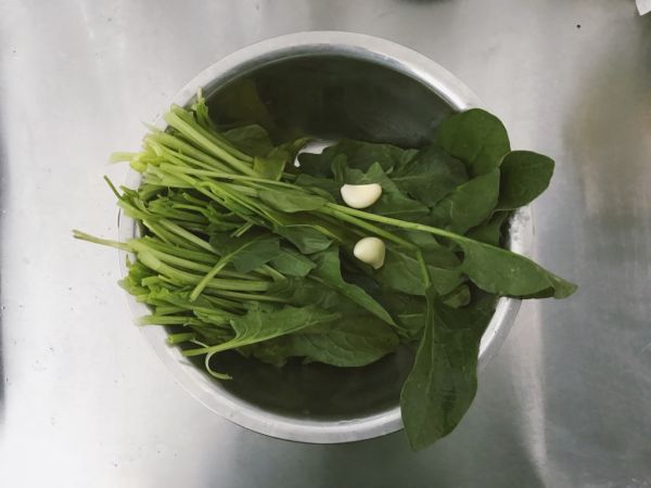 低脂奶香菠菜意面