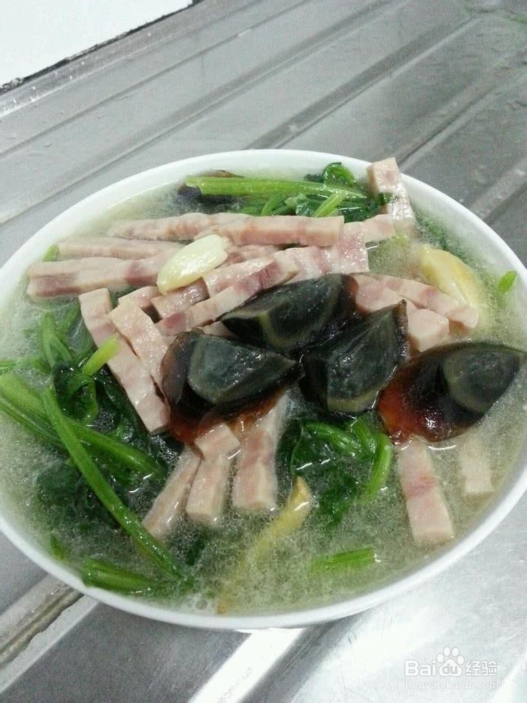 上汤菠菜的做法