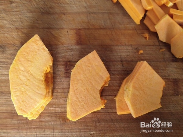 百合蒸南瓜的步骤