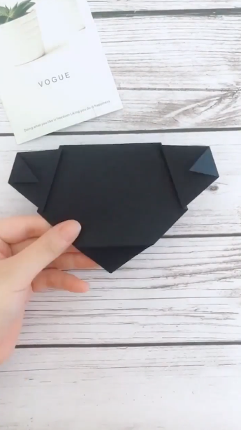 折纸熊本熊怎么做？