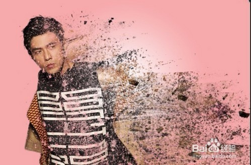 如何把图片制作出“破碎玻璃”的效果